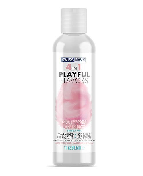 product image, Swiss Navy 4 In 1 Playful Flavors Cotton Candy - SEXYEONE