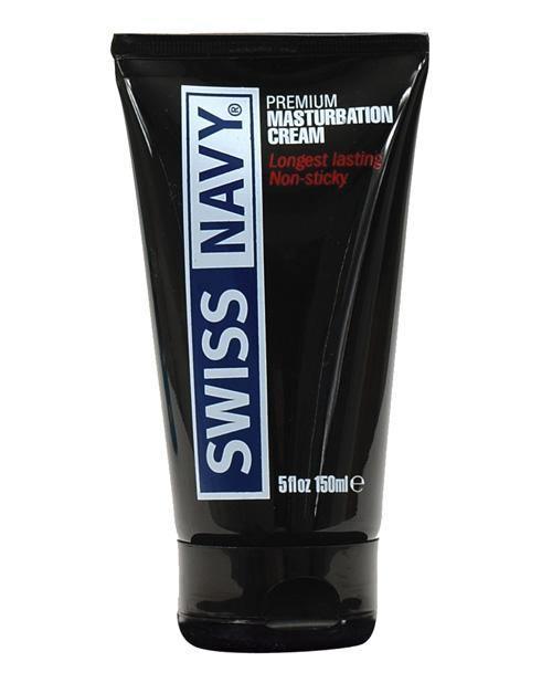 product image, Swiss Navy Premium Masturbation Cream - 5 Oz Tube - SEXYEONE