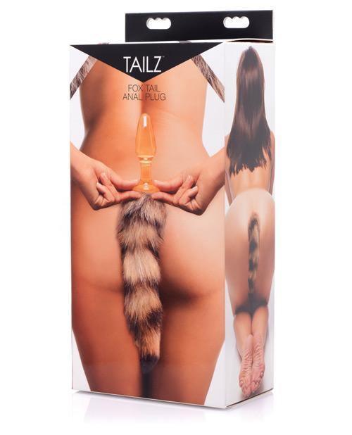 product image, Tailz Fox Tail Glass Anal Plug - SEXYEONE