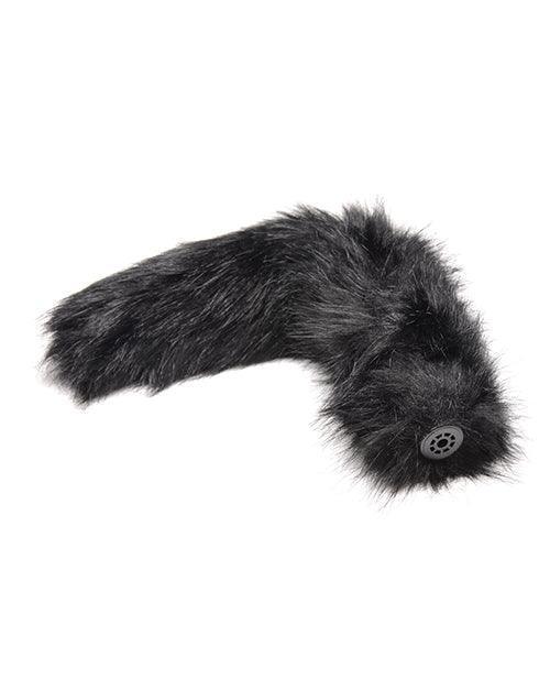 image of product,Tailz Snap On Interchangeable Fox Tail - Black - SEXYEONE