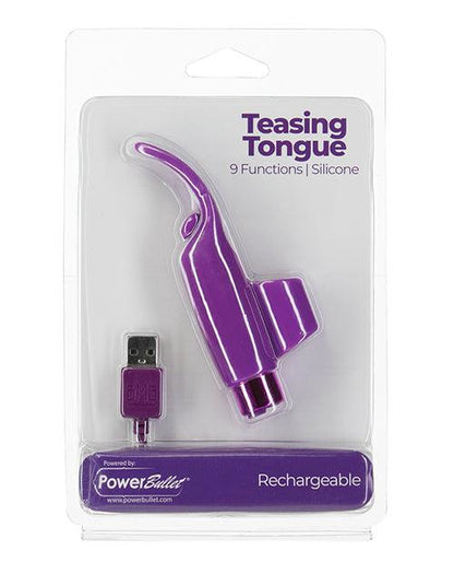 Teasing Tongue - 9 Functions Purple - SEXYEONE