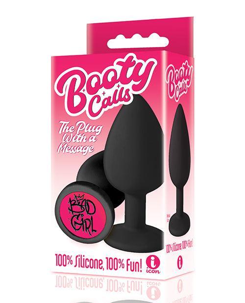 product image, The 9's Booty Calls Bad Girl Plug - Black - SEXYEONE