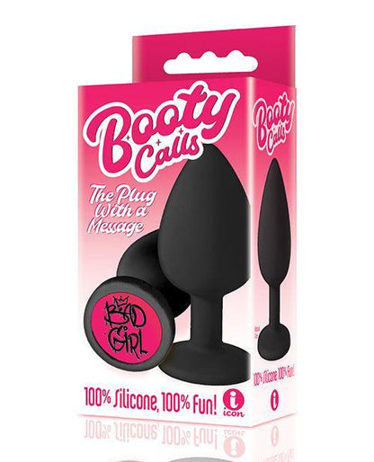 The 9's Booty Calls Bad Girl Plug - Black - SEXYEONE