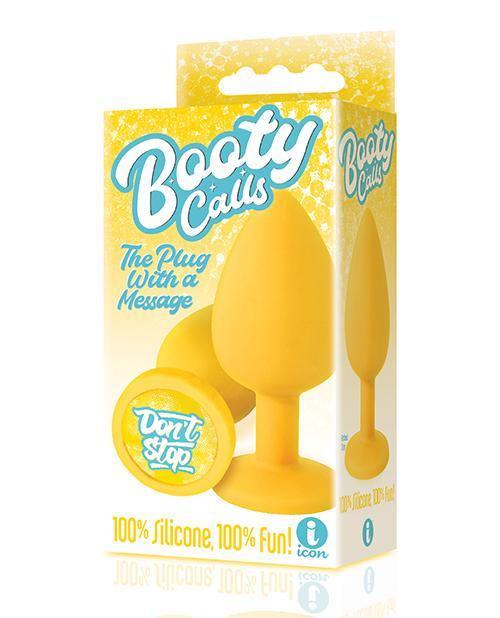 product image, The 9's Booty Calls Don't Stop Plug - Yellow - SEXYEONE