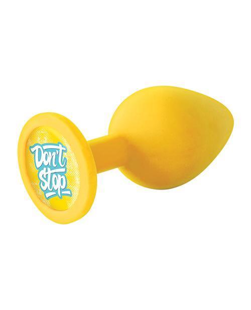 image of product,The 9's Booty Calls Don't Stop Plug - Yellow - SEXYEONE