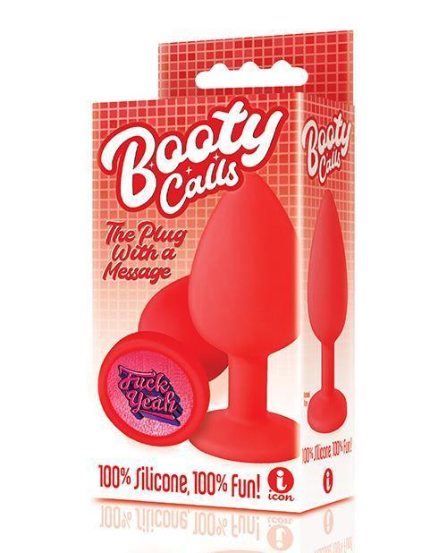 product image, The 9's Booty Calls Fuck Yeah Plug - Red - SEXYEONE