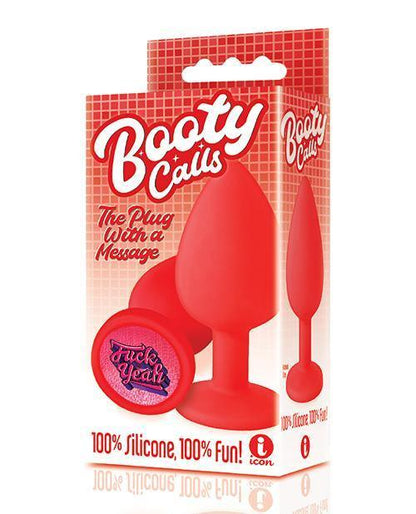 The 9's Booty Calls Fuck Yeah Plug - Red - SEXYEONE
