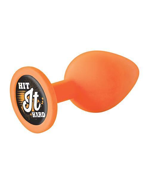 image of product,The 9's Booty Calls Hit It Hard Plug - Orange - SEXYEONE