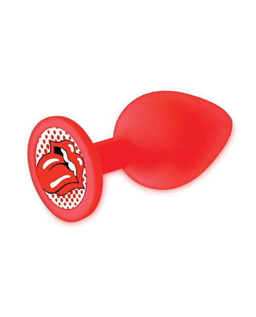 image of product,The 9's Booty Calls Tongue Plug - Red - SEXYEONE