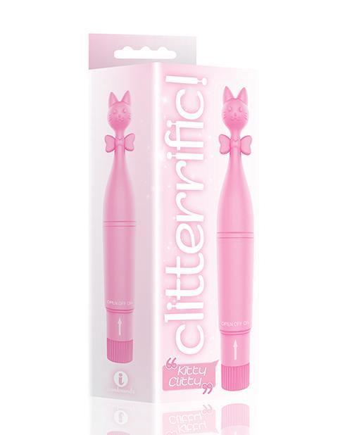 product image, The 9's Clitterific! Kitty Clitty Clitoral Stimulator - Pink - SEXYEONE
