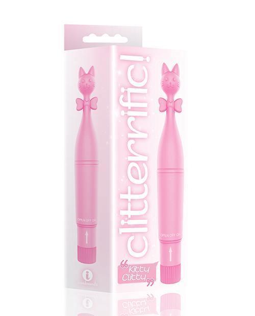 The 9's Clitterific! Kitty Clitty Clitoral Stimulator - Pink - SEXYEONE