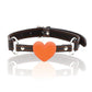 The 9's Orange Is The New Black Silicone Heart Gag - SEXYEONE