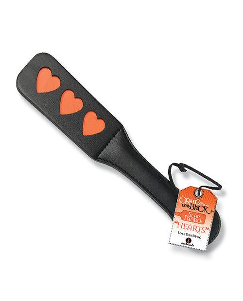 product image, The 9's Orange Is The New Black Slap Paddle - Hearts - SEXYEONE