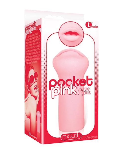 product image, The 9's Pocket Pink Mini Mouth Masturbator - SEXYEONE
