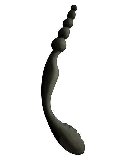 image of product,The 9's S Double Header Double Ended Silicone Anal Beads - SEXYEONE