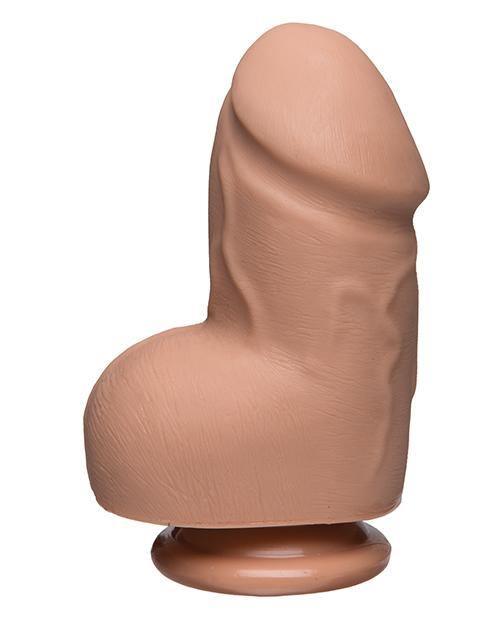 image of product,The D 6" Fat D W-balls - Vanilla - SEXYEONE