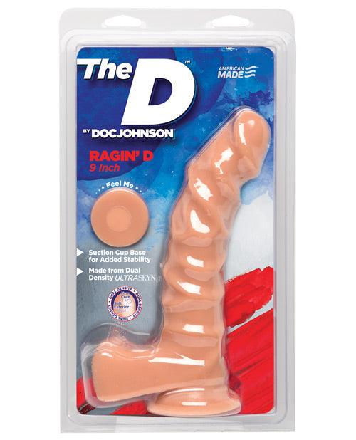 product image, The D 9" Ragin' D W-balls - Vanilla - SEXYEONE