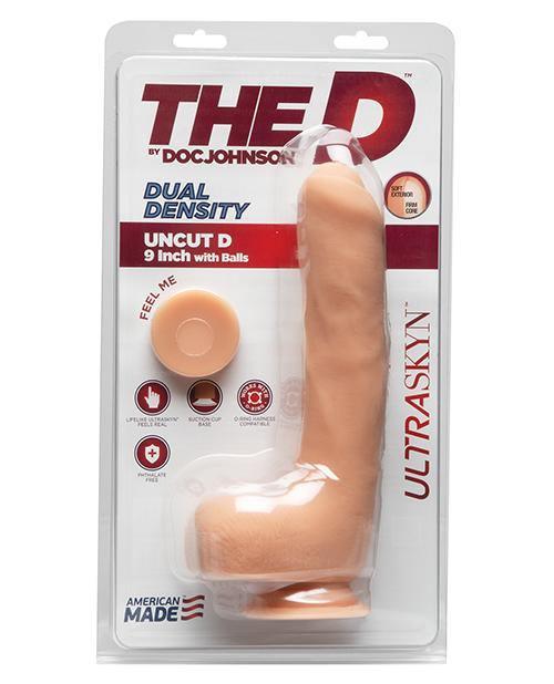 product image, The D 9" Uncut D W-balls - Vanilla - SEXYEONE