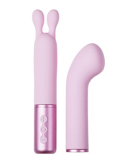 product image, The Naughty Collection Interchangeable Heads Vibrator - Bundle - SEXYEONE