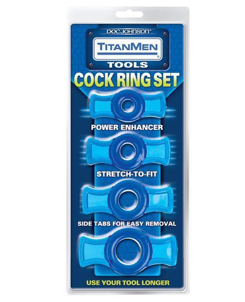 image of product,Titanmen Tools Cock Ring Set - SEXYEONE
