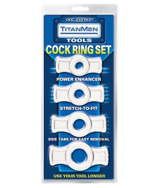 image of product,Titanmen Tools Cock Ring Set - SEXYEONE