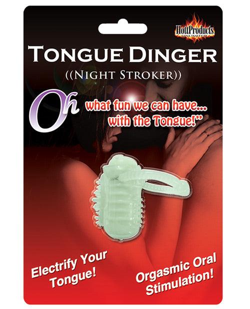 product image, Tongue Dinger - Glow In The Dark Night Stroker - SEXYEONE