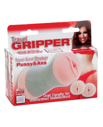Travel Gripper Pussy & Ass - Pink - SEXYEONE