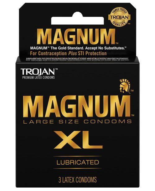 product image, Trojan Magnum Xl - Pack Of 3 - SEXYEONE