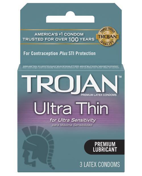 product image, Trojan Ultra Thin Condoms - SEXYEONE
