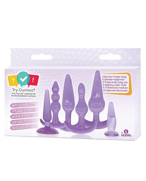 product image, Try-curious Anal Plug Kit - SEXYEONE