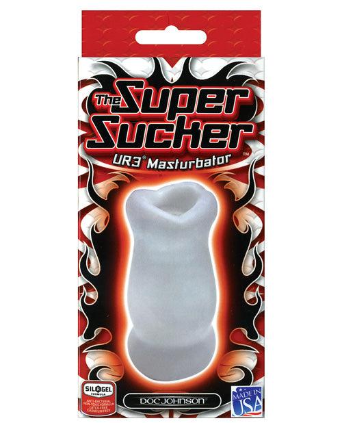 Ultraskyn Super Sucker Masturbator - Clear - SEXYEONE