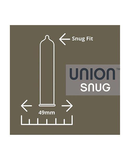 image of product,Union Snug Condom - Pack Of 12 - SEXYEONE