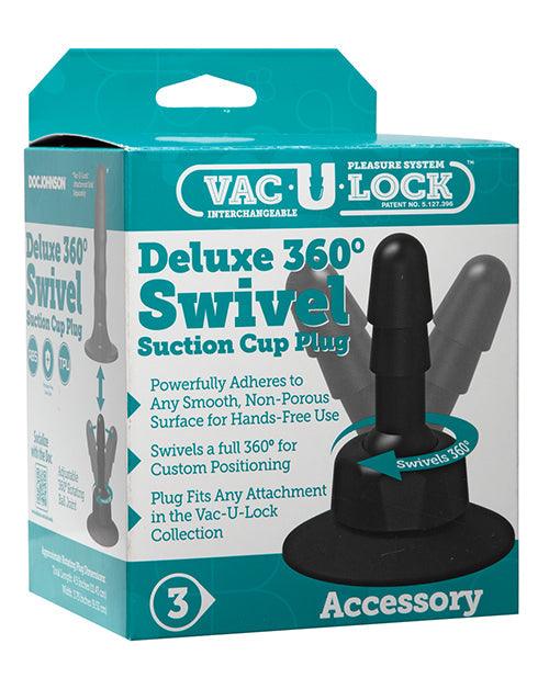 product image, Vac-u-lock Deluxe 360 Swivel Suction Cup Plug - SEXYEONE