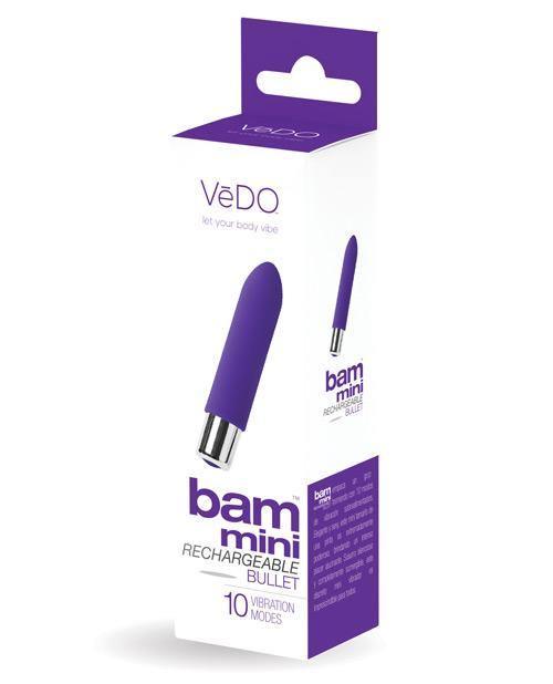 product image, Vedo Bam Mini Rechargeable Bullet Vibe - SEXYEONE