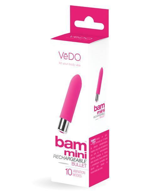 Vedo Bam Mini Rechargeable Bullet Vibe - SEXYEONE