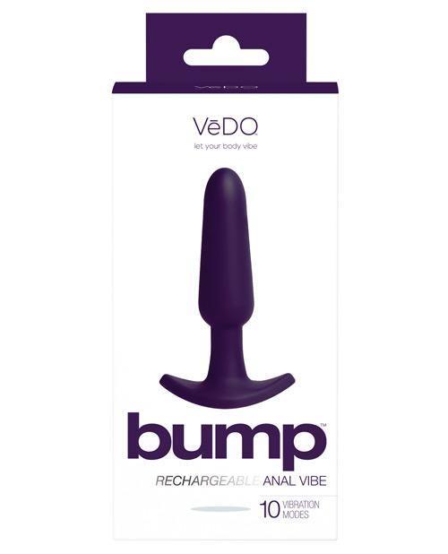 Vedo Bump Rechargeable Anal Vibe - SEXYEONE
