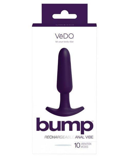 Vedo Bump Rechargeable Anal Vibe - SEXYEONE