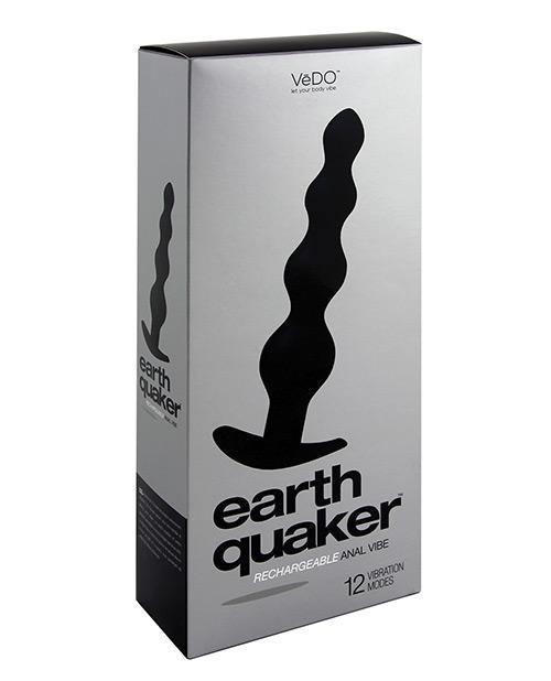 product image, Vedo Earth Quaker Anal Vibe - Just Black - SEXYEONE