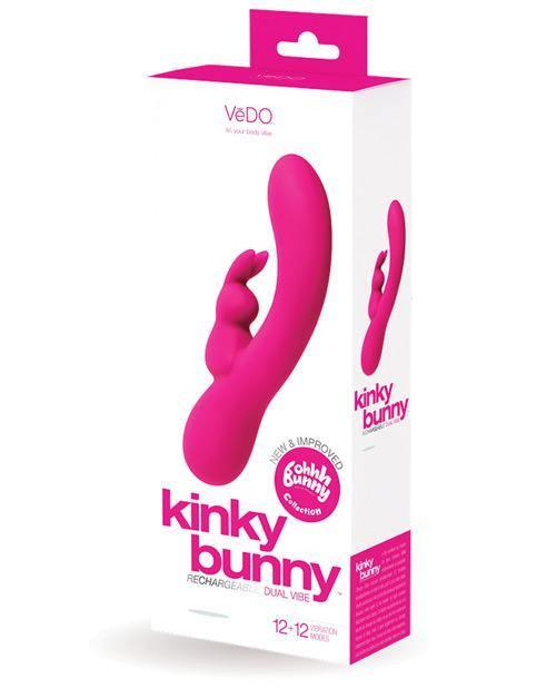 image of product,Vedo Kinky Bunny Plus Rechargeable Dual Vibe - SEXYEONE