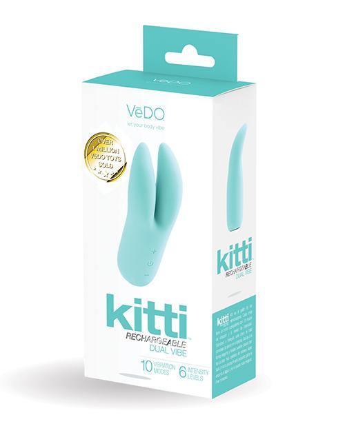 Vedo Kitti Rechargeable Dual Vibe - SEXYEONE
