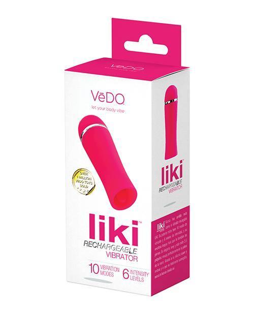 product image, Vedo Liki Rechargeable Flicker Vibe - Foxy Pink - SEXYEONE