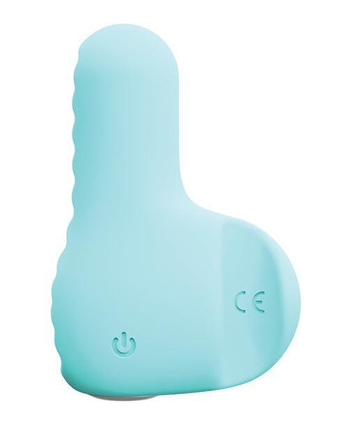 image of product,Vedo Nea Rechargeable Finger Vibe - Tease Me Turquoise - SEXYEONE