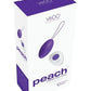 Vedo Peach Rechargeable Egg Vibe - SEXYEONE
