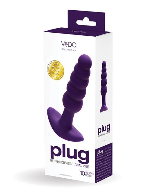 image of product,Vedo Plug Rechargeable Anal Plug - SEXYEONE