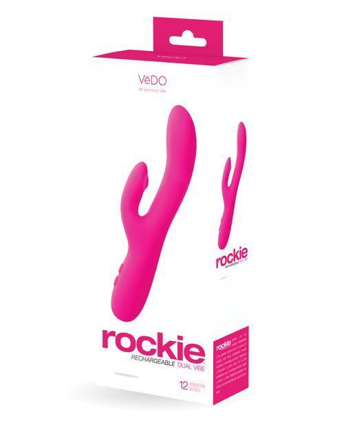 image of product,Vedo Rockie Rechargeable Dual Vibe - SEXYEONE