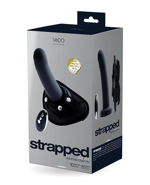 product image, Vedo Strapped Rechargeable Vibrating Strap On - SEXYEONE