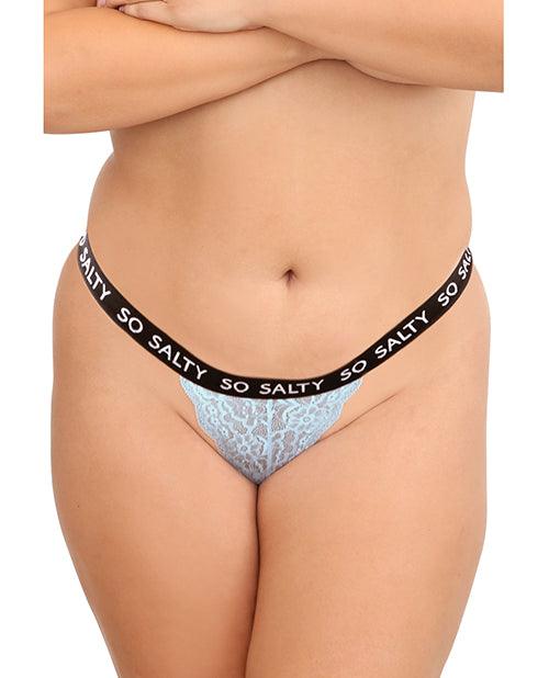 Vibes Tasty 3 Pack Thongs Assorted Colors Qn - SEXYEONE