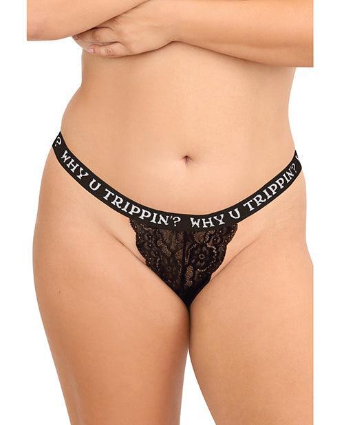image of product,Vibes Trippy 3 Pack Thongs Assorted Colors Qn - SEXYEONE