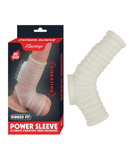 product image, Vibrating Power Sleeve Ribbed Fit - SEXYEONE