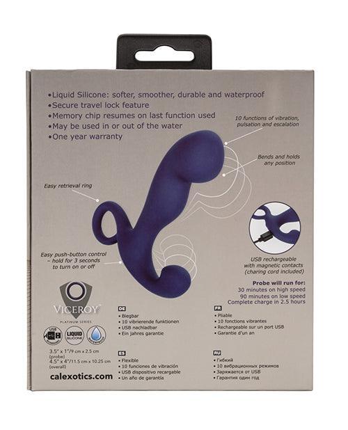 product image,Viceroy Rechargeable Command Probe - Navy - SEXYEONE